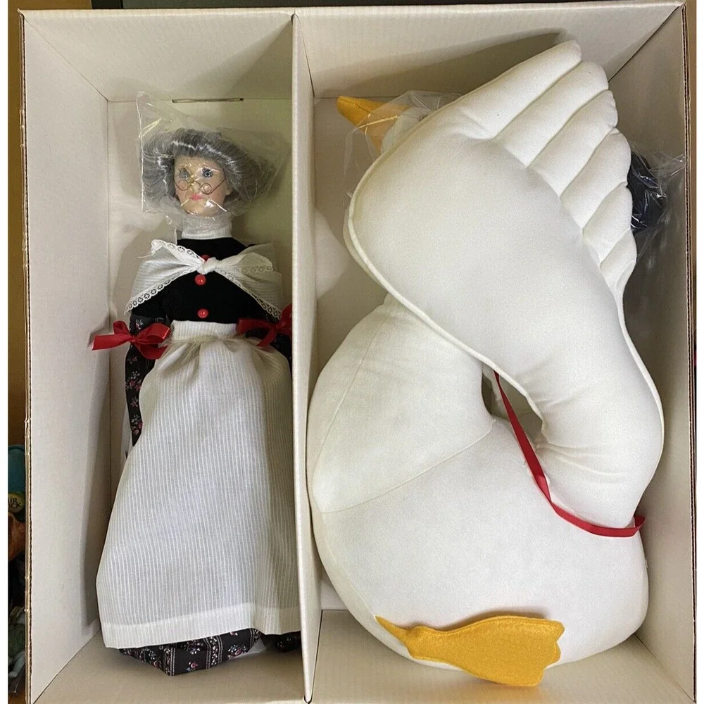 Suzanne Gibson 1982 Mother Goose Limited Edition Set Vintage Nursery Decor
